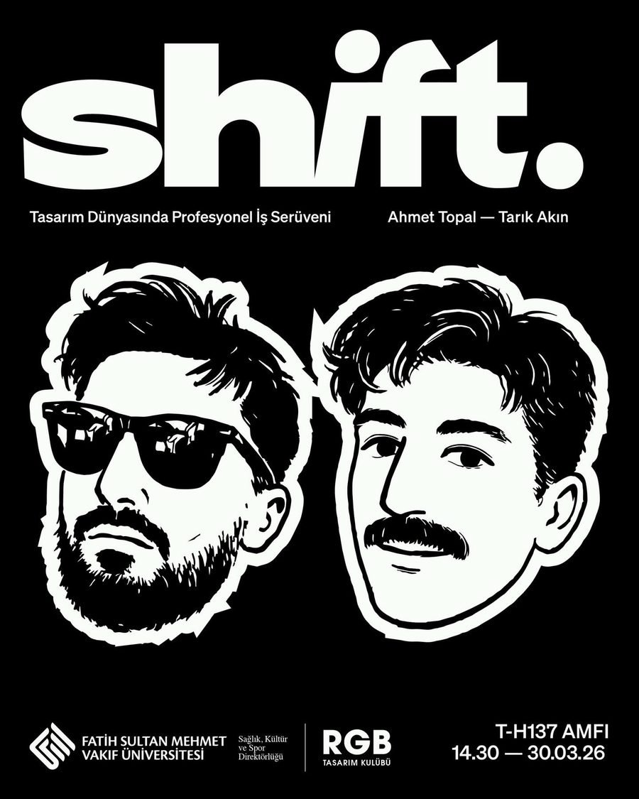 shift. Tasarım dünyasında profesyonel iş serüveni poster