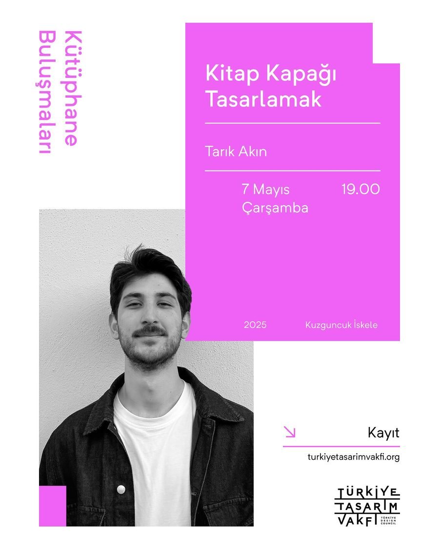 Kütüphane Buluşmaları · Kitap Kapağı Tasarlamak poster
