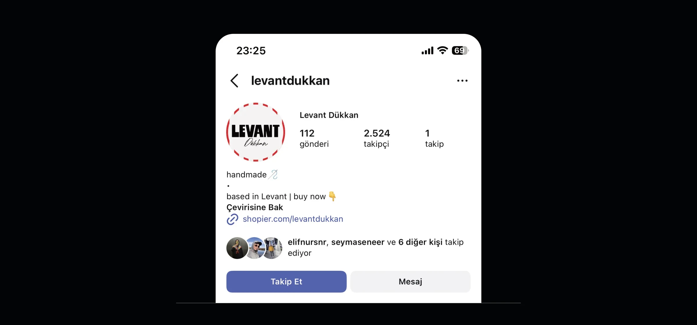 Levant Dükkan — brand identity