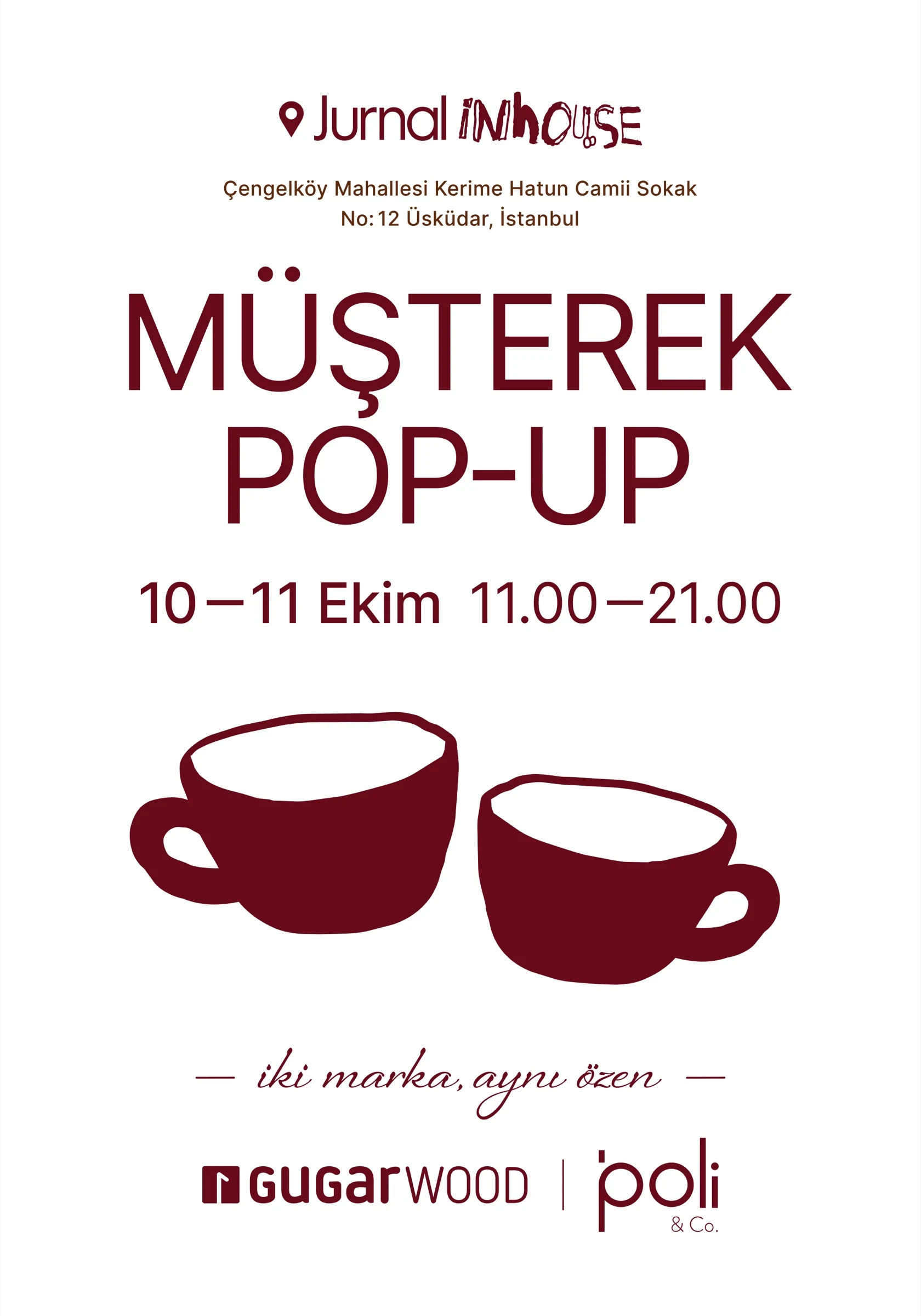 Müşterek Pop-Up — poster